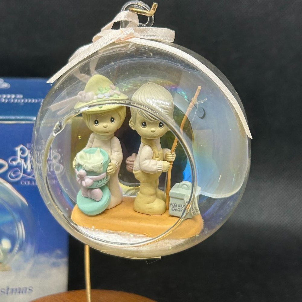 Precious Moments Merry Dreams "Our 1st Christmas together" ornament